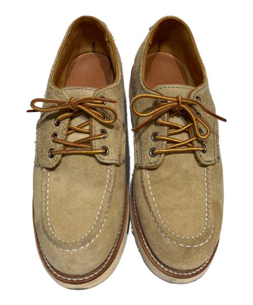 RED WING（レッドウィング）RED WING (レッドウィング) ワークオックスフォード ベージュ サイズ:7Dの古着・服飾アイテム