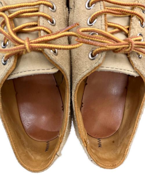 RED WING（レッドウィング）RED WING (レッドウィング) ワークオックスフォード ベージュ サイズ:7Dの古着・服飾アイテム