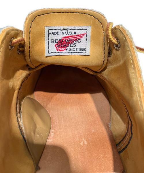 RED WING（レッドウィング）RED WING (レッドウィング) ワークオックスフォード ベージュ サイズ:7Dの古着・服飾アイテム