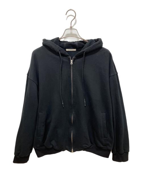 sairenssei（サイレンセイ）sairenssei (サイレンセイ) ジップパーカー ブラック サイズ:Lの古着・服飾アイテム