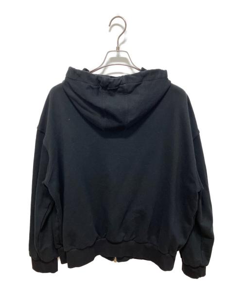 sairenssei（サイレンセイ）sairenssei (サイレンセイ) ジップパーカー ブラック サイズ:Lの古着・服飾アイテム