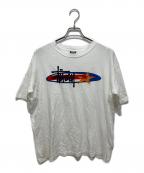 stussyステューシー）の古着「プリントTシャツ」｜ホワイト
