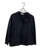digawelディガウェル）の古着「Cuff rib shirt」｜ブラック