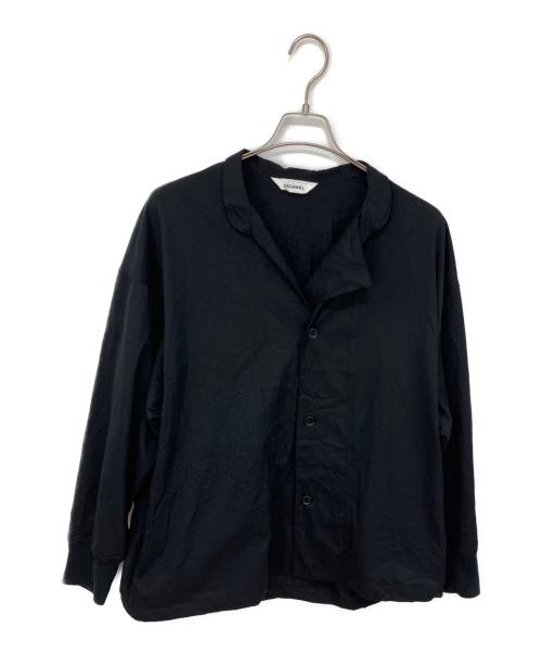 digawel（ディガウェル）digawel (ディガウェル) Cuff rib shirt ブラック サイズ:2の古着・服飾アイテム