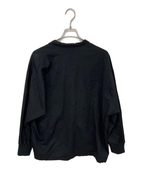 digawel（ディガウェル）digawel (ディガウェル) Cuff rib shirt ブラック サイズ:2の古着・服飾アイテム