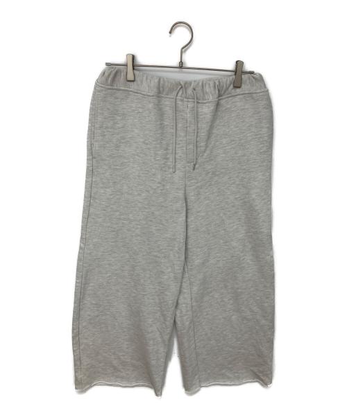 digawel（ディガウェル）digawel (ディガウェル) Wide sweatpants グレー サイズ:０の古着・服飾アイテム