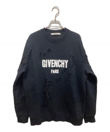中古・古着通販】GIVENCHY (ジバンシィ) ダメージ加工ロゴプリント