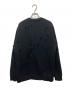GIVENCHY (ジバンシィ) ダメージ加工ロゴプリントスウェット ブラック サイズ:S：22000円