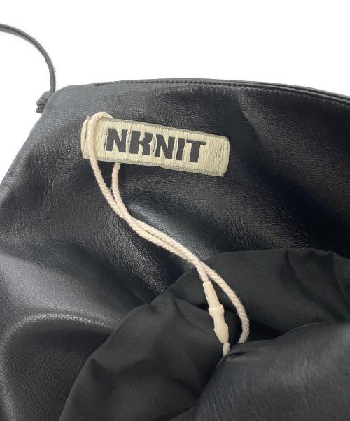 NKNIT（ンニット）NKNIT (ンニット) apron mini dress ブラック サイズ:０ 未使用品の古着・服飾アイテム