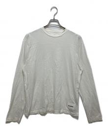 JIL SANDER（ジルサンダー）の古着「ロングスリーブカットソー」｜ホワイト