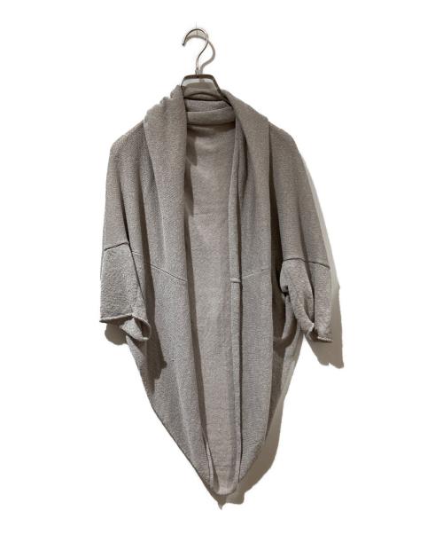 evam eva（エヴァムエヴァ）evam eva (エヴァムエヴァ) lily yarn bolero グレー サイズ:FREEの古着・服飾アイテム