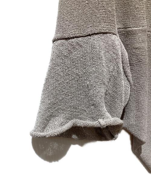 evam eva（エヴァムエヴァ）evam eva (エヴァムエヴァ) lily yarn bolero グレー サイズ:FREEの古着・服飾アイテム