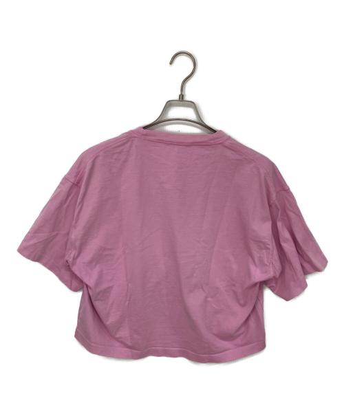 Acne studios（アクネ ストゥディオズ）Acne studios (アクネ ストゥディオズ) ロゴプリントカットソー ピンク サイズ:Sの古着・服飾アイテム