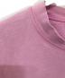 中古・古着 Acne studios (アクネ ストゥディオズ) ロゴプリントカットソー ピンク サイズ:S：12000円