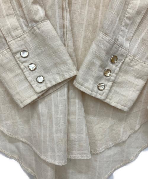 Wrangler（ラングラー）Wrangler (ラングラー) 60'S-70’Sウエスタンシャツ ベージュ サイズ:無しの古着・服飾アイテム