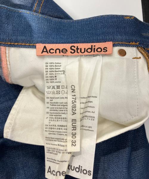 Acne studios（アクネ ストゥディオズ）Acne studios (アクネ ストゥディオズ) ブーツカットデニムパンツ インディゴ サイズ:30の古着・服飾アイテム