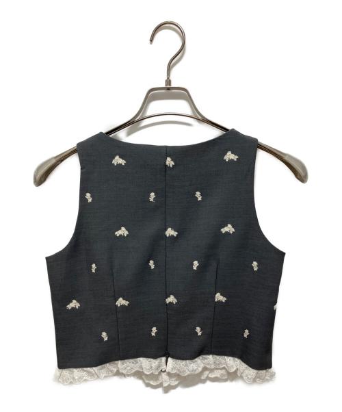 Bibiy.（ビビィ）Bibiy. (ビビィ) B.MARIGOLD TOP グレー サイズ:Freeの古着・服飾アイテム