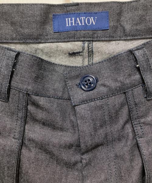 IHATOV（イーハトーブ）IHATOV (イーハトーブ) ハーフパンツ インディゴ サイズ:Mの古着・服飾アイテム