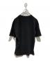 ALEXANDER McQUEEN (アレキサンダーマックイーン) ジップロゴTシャツ ブラック サイズ:M：8000円