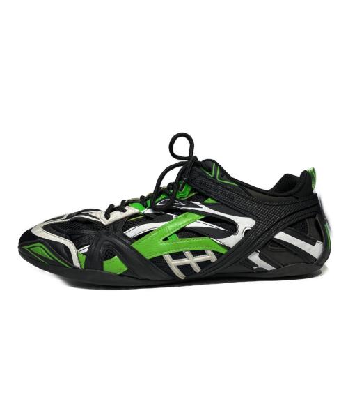 BALENCIAGA（バレンシアガ）BALENCIAGA (バレンシアガ) DRIVE SNEAKER グリーン×ブラック サイズ:29.5の古着・服飾アイテム