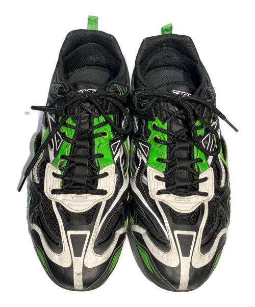 BALENCIAGA（バレンシアガ）BALENCIAGA (バレンシアガ) DRIVE SNEAKER グリーン×ブラック サイズ:29.5の古着・服飾アイテム