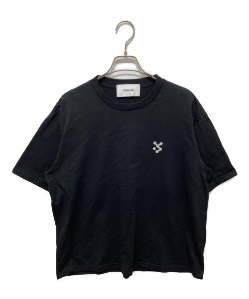 Vuja De（ヴジャデ）VUJA DE (ヴジャデ) logo tee ブラック サイズ:Mの古着・服飾アイテム