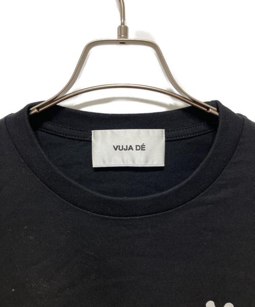 Vuja De（ヴジャデ）VUJA DE (ヴジャデ) logo tee ブラック サイズ:Mの古着・服飾アイテム