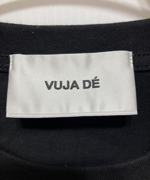 Vuja De（ヴジャデ）VUJA DE (ヴジャデ) logo tee ブラック サイズ:Mの古着・服飾アイテム