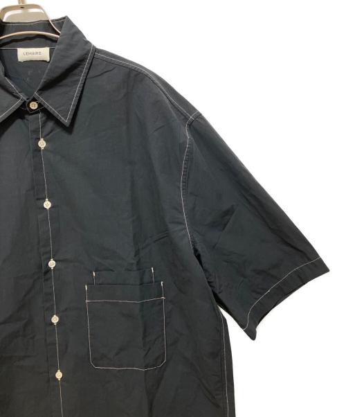 LEMAIRE（ルメール）LEMAIRE (ルメール) 半袖シャツ ブラック サイズ:46の古着・服飾アイテム