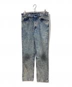 LEVI'Sリーバイス）の古着「ケミカルウォッシュデニムパンツ」｜インディゴ