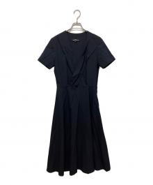 tricot COMME des GARCONS（トリココムデギャルソン）の古着「デザインワンピース」｜ネイビー