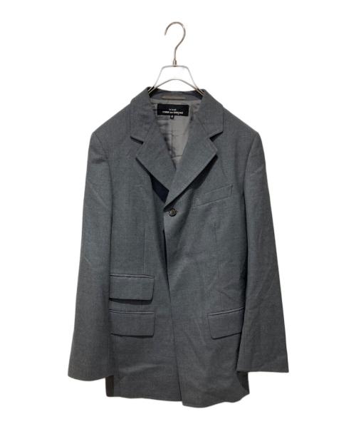 tricot COMME des GARCONS（トリココムデギャルソン）tricot COMME des GARCONS (トリココムデギャルソン) テーラードジャケット グレー サイズ:Mの古着・服飾アイテム