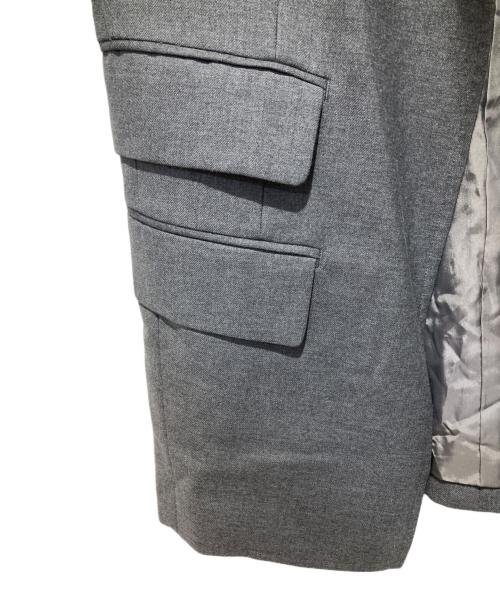 tricot COMME des GARCONS（トリココムデギャルソン）tricot COMME des GARCONS (トリココムデギャルソン) テーラードジャケット グレー サイズ:Mの古着・服飾アイテム