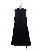 tricot COMME des GARCONSトリココムデギャルソン）の古着「ノースリーブワンピース」｜ネイビー