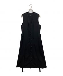 tricot COMME des GARCONS（トリココムデギャルソン）の古着「ノースリーブワンピース」｜ネイビー