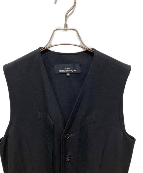 tricot COMME des GARCONS（トリココムデギャルソン）tricot COMME des GARCONS (トリココムデギャルソン) ノースリーブワンピース ネイビー サイズ:Mの古着・服飾アイテム