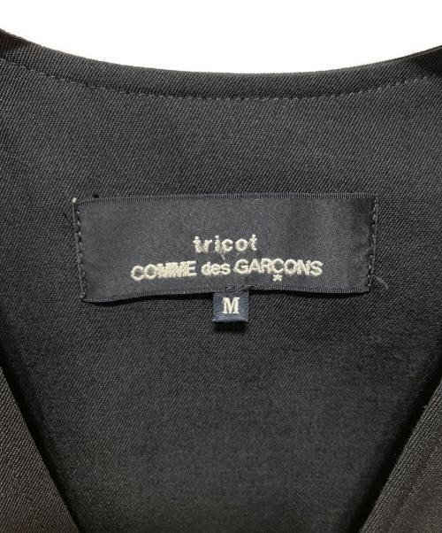 tricot COMME des GARCONS（トリココムデギャルソン）tricot COMME des GARCONS (トリココムデギャルソン) ノースリーブワンピース ネイビー サイズ:Mの古着・服飾アイテム