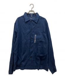 POLO RALPH LAUREN（ポロ・ラルフローレン）の古着「リネンカバーオール」｜ブルー
