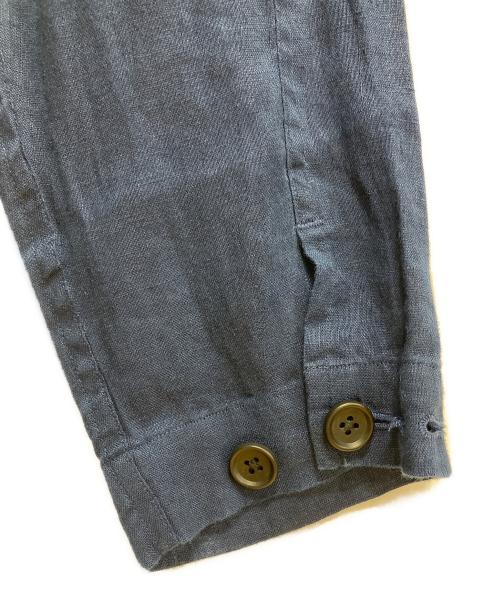 POLO RALPH LAUREN（ポロ・ラルフローレン）POLO RALPH LAUREN (ポロ・ラルフローレン) リネンカバーオール ブルー サイズ:Mの古着・服飾アイテム