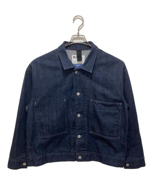 MHL（エムエイチエル）MHL (エムエイチエル) CANTON DENIM BLOUSON インディゴ サイズ:Mの古着・服飾アイテム