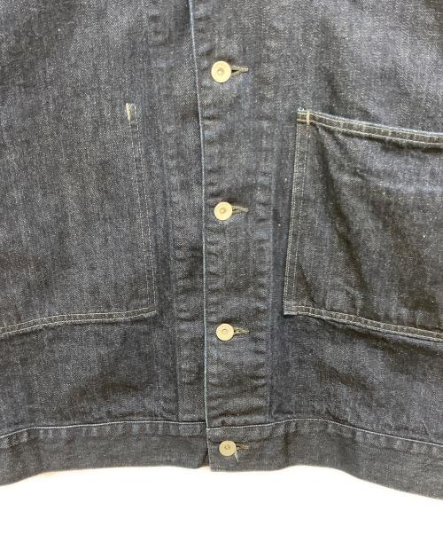 MHL（エムエイチエル）MHL (エムエイチエル) CANTON DENIM BLOUSON インディゴ サイズ:Mの古着・服飾アイテム