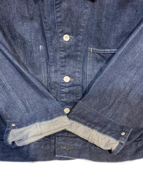 MHL（エムエイチエル）MHL (エムエイチエル) CANTON DENIM BLOUSON インディゴ サイズ:Mの古着・服飾アイテム