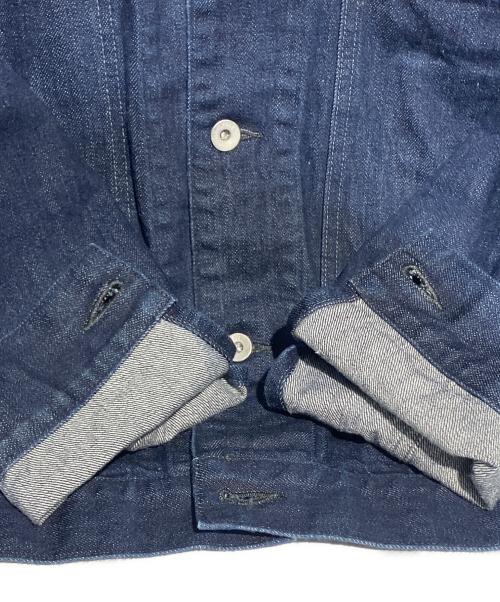 MHL（エムエイチエル）MHL (エムエイチエル) CANTON DENIM BLOUSON インディゴ サイズ:Mの古着・服飾アイテム