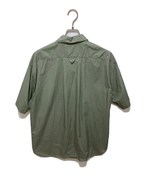 MARGARET HOWELL（マーガレットハウエル）MARGARET HOWELL (マーガレットハウエル) 半袖シャツ グリーン サイズ:SIZE Lの古着・服飾アイテム