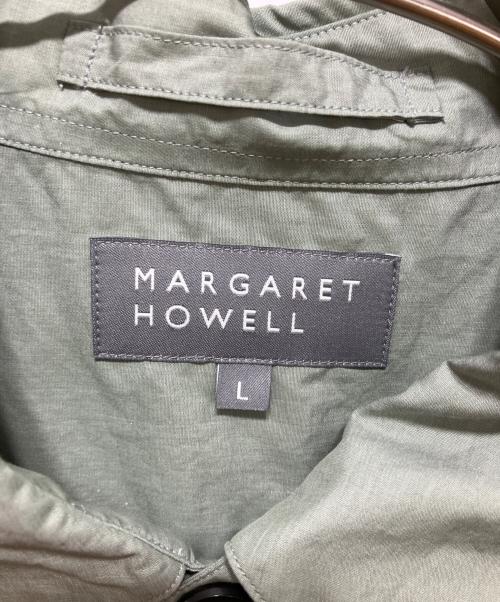 MARGARET HOWELL（マーガレットハウエル）MARGARET HOWELL (マーガレットハウエル) 半袖シャツ グリーン サイズ:SIZE Lの古着・服飾アイテム
