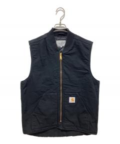 中古・古着通販】CarHartt (カーハート) ダックベスト ブラック サイズ