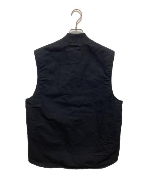 CarHartt（カーハート）CarHartt (カーハート) ダックベスト ブラック サイズ:Lの古着・服飾アイテム