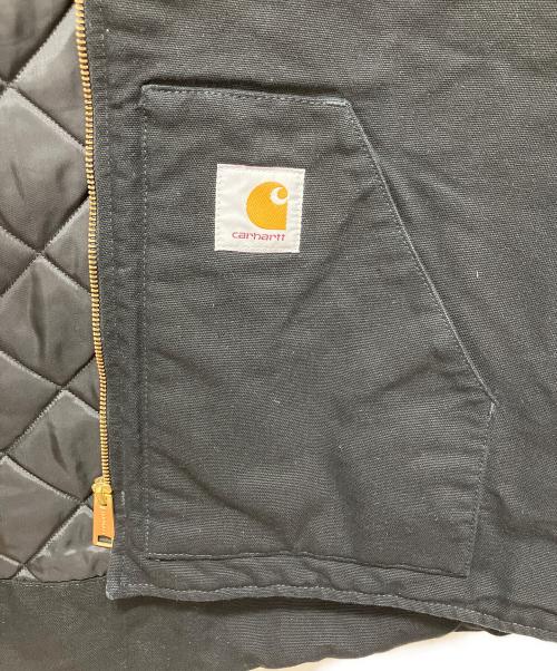 CarHartt（カーハート）CarHartt (カーハート) ダックベスト ブラック サイズ:Lの古着・服飾アイテム