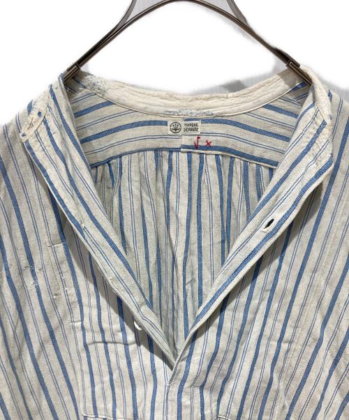 USED（ユーズド）USED (ユーズド) グランパシャツ ブルー サイズ:不明の古着・服飾アイテム