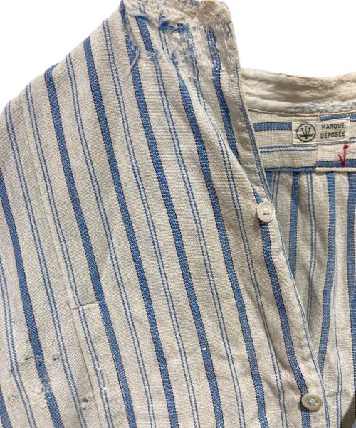 USED（ユーズド）USED (ユーズド) グランパシャツ ブルー サイズ:不明の古着・服飾アイテム